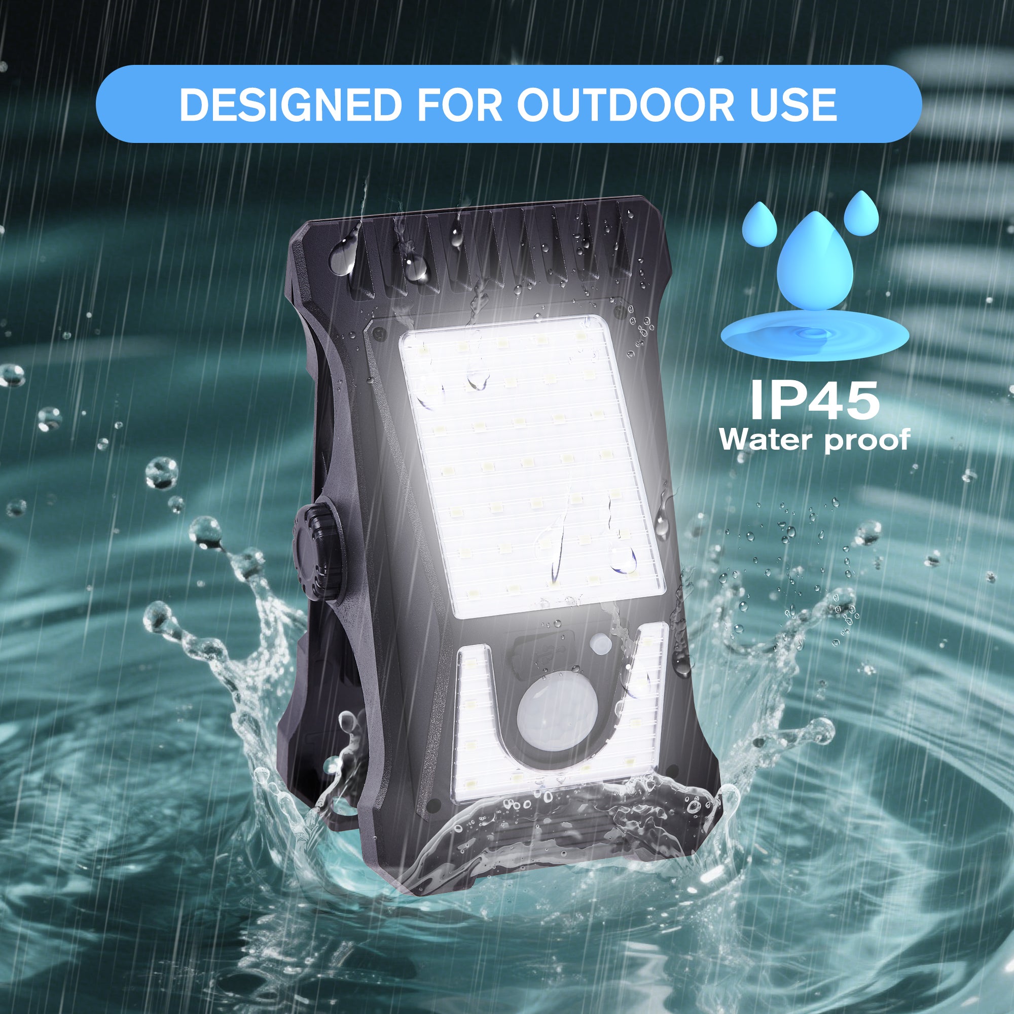 Portable Solar Clip Light