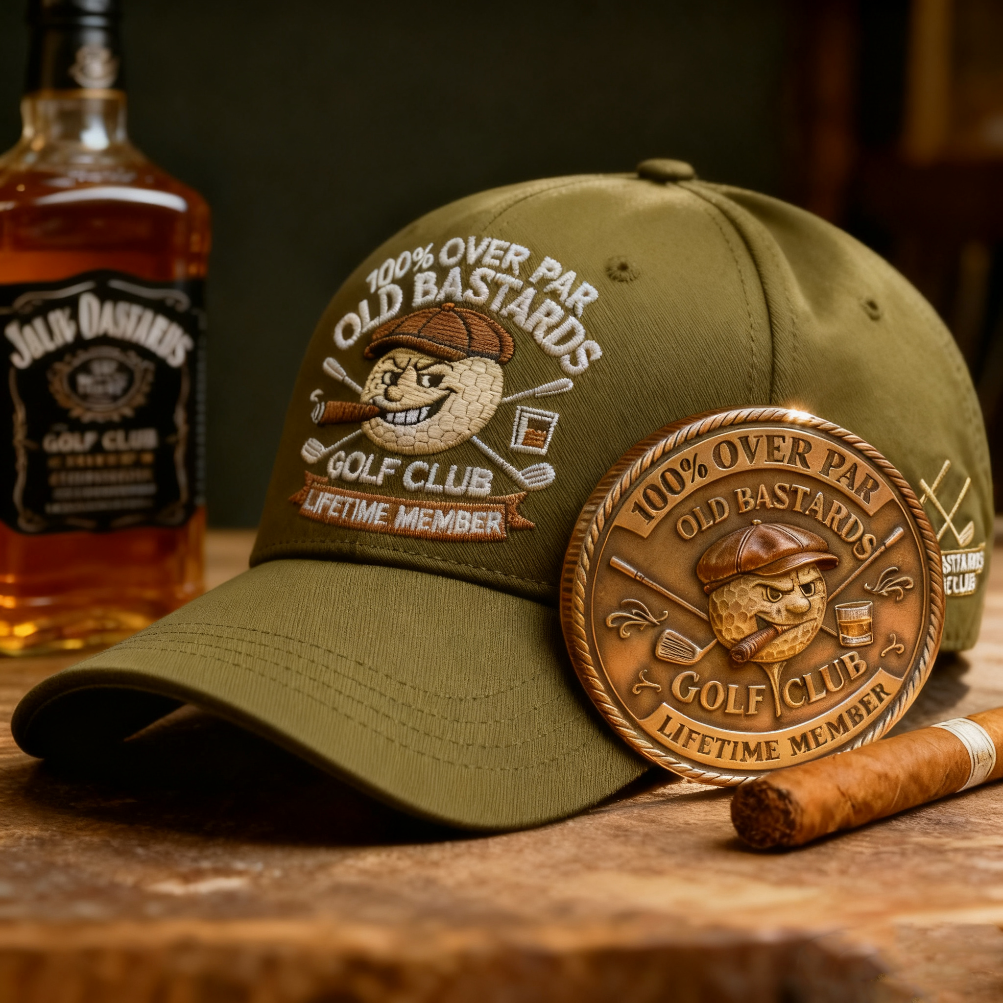 “OLD BASTARDS GOLF CLUB”  — 100% Over Par, Lifetime Member Edition