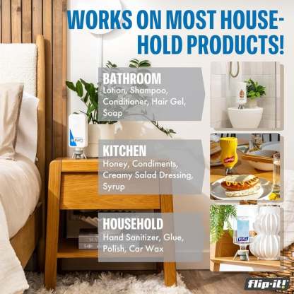 Flip-It! Drops Squeezing - Inverted Stand Cap (3Pcs/Set)