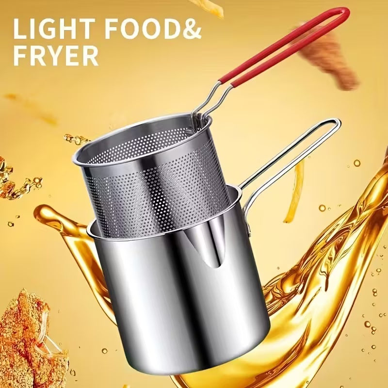 🎁Limited-time low price!🎁Household stainless steel fryer