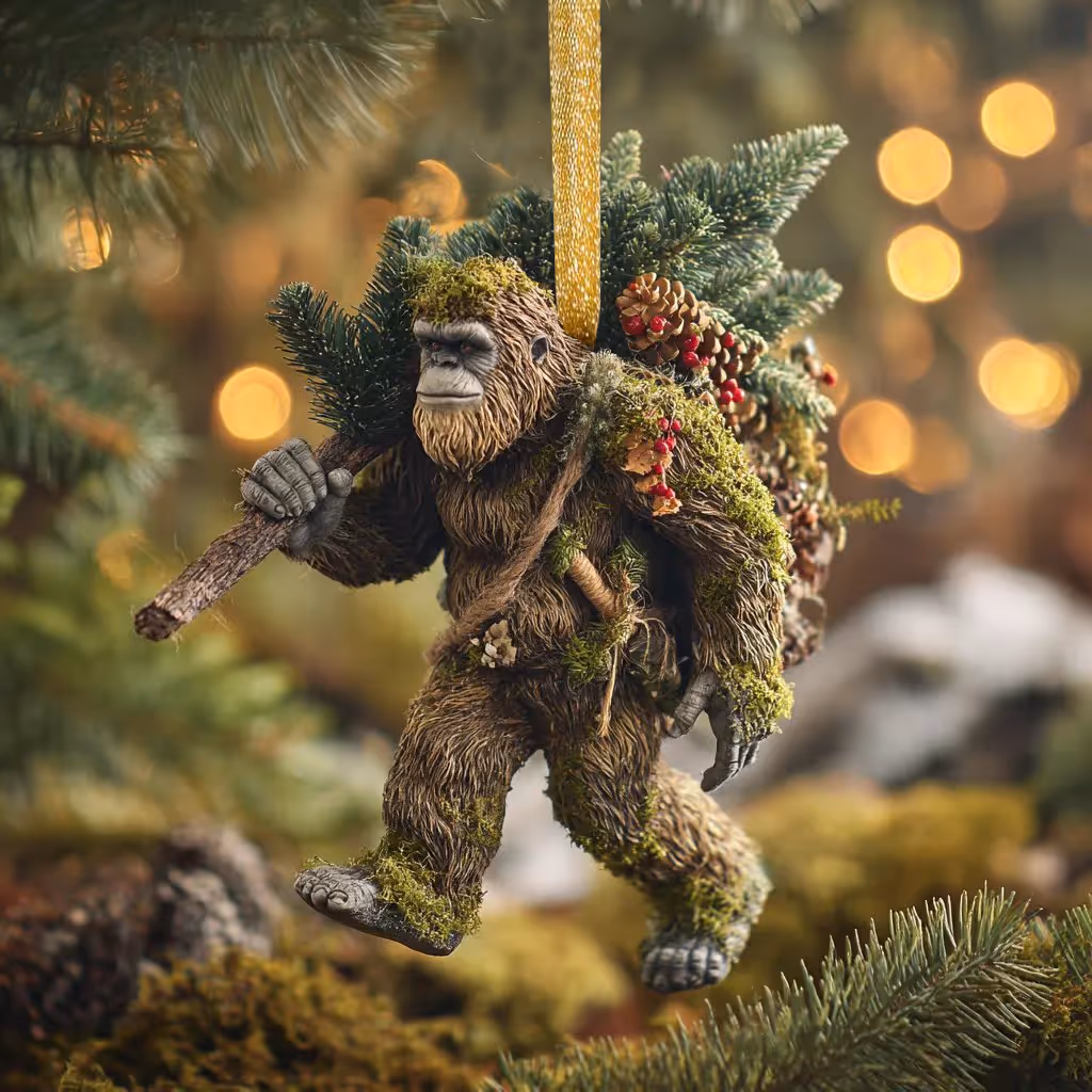 👣2026 Wildlife Wonders Collection Sasquatch Ornament🌟