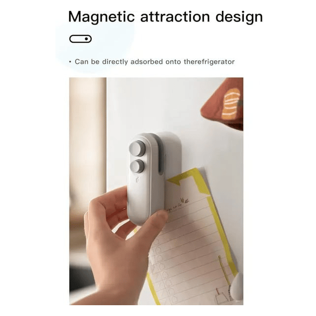 🔥✨2-in-1 Mini Snack Sealer | Rechargeable & Magnetic Freshness Keeper