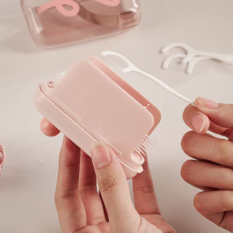 Travel-sized Automatic Pop-Up Dental Floss Box✨