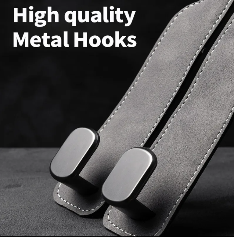 FLASH SALE 50% OFF - Car Seat Back Storage Hook - Double Hook Holder for Convenient Storage