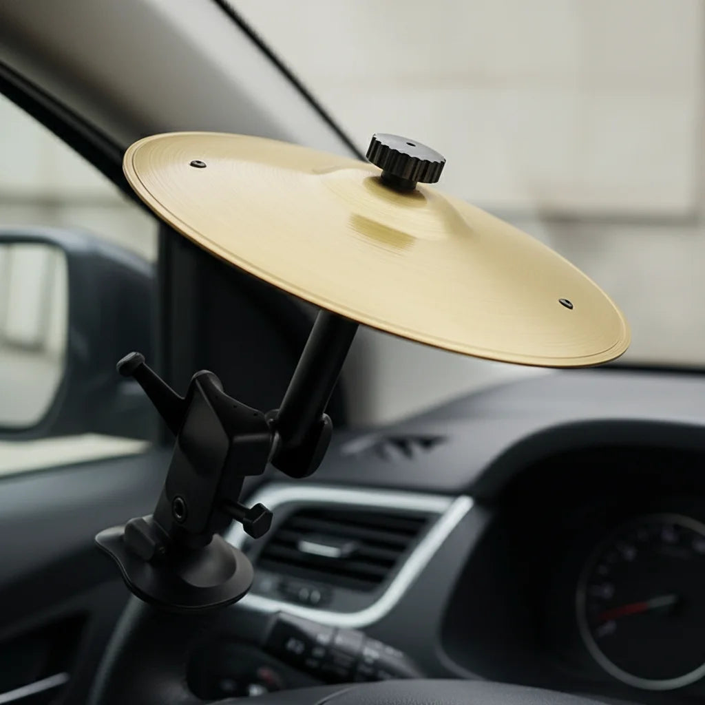 Mini Car Drum Cymbal - Groove on the Go!