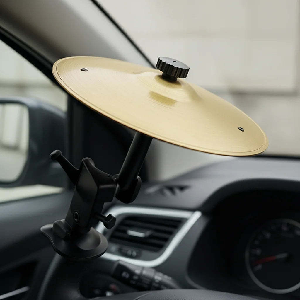 Mini Car Drum Cymbal - Groove on the Go!