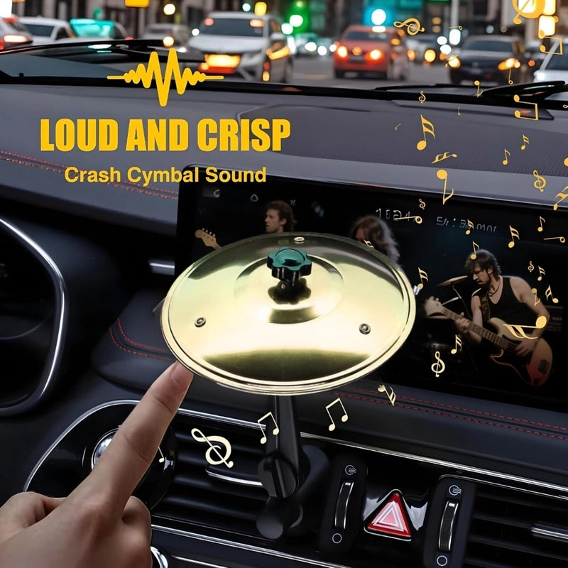 Mini Car Drum Cymbal - Groove on the Go!
