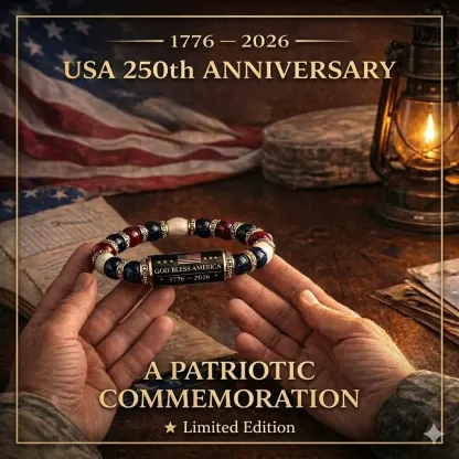🎖️ American Legacy Patriotic Bracelet