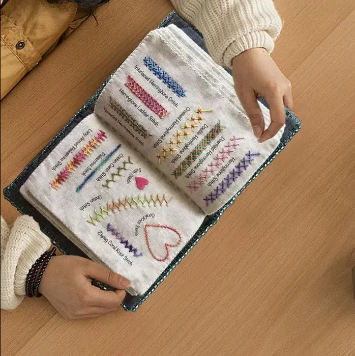Stitch Book with 106 different stitches