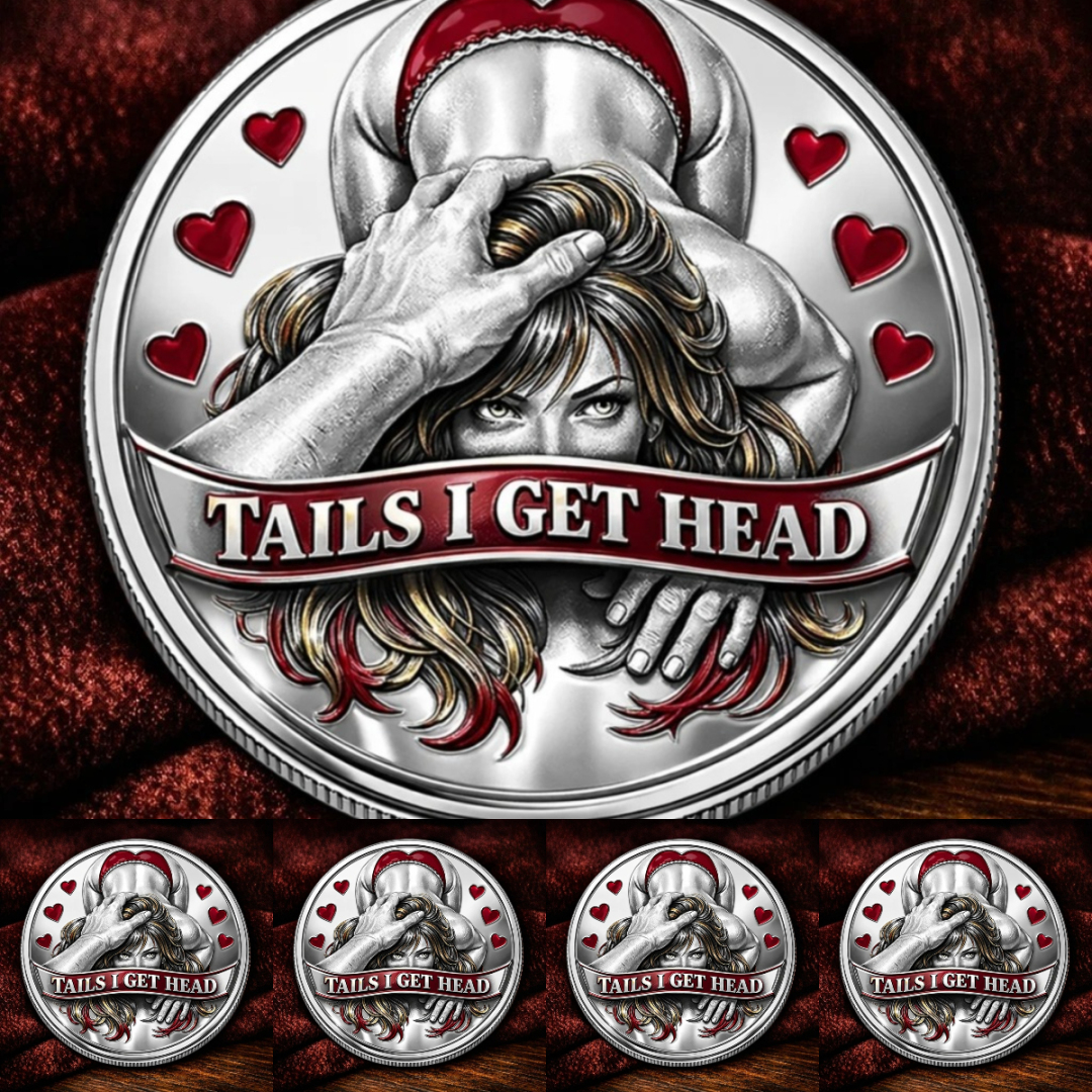 🌹Early Valentine Sale 60% OFF -❤️Heads I Get Tail / Tails I Get Head Commemorative Gift