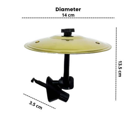 Mini Car Drum Cymbal - Groove on the Go!
