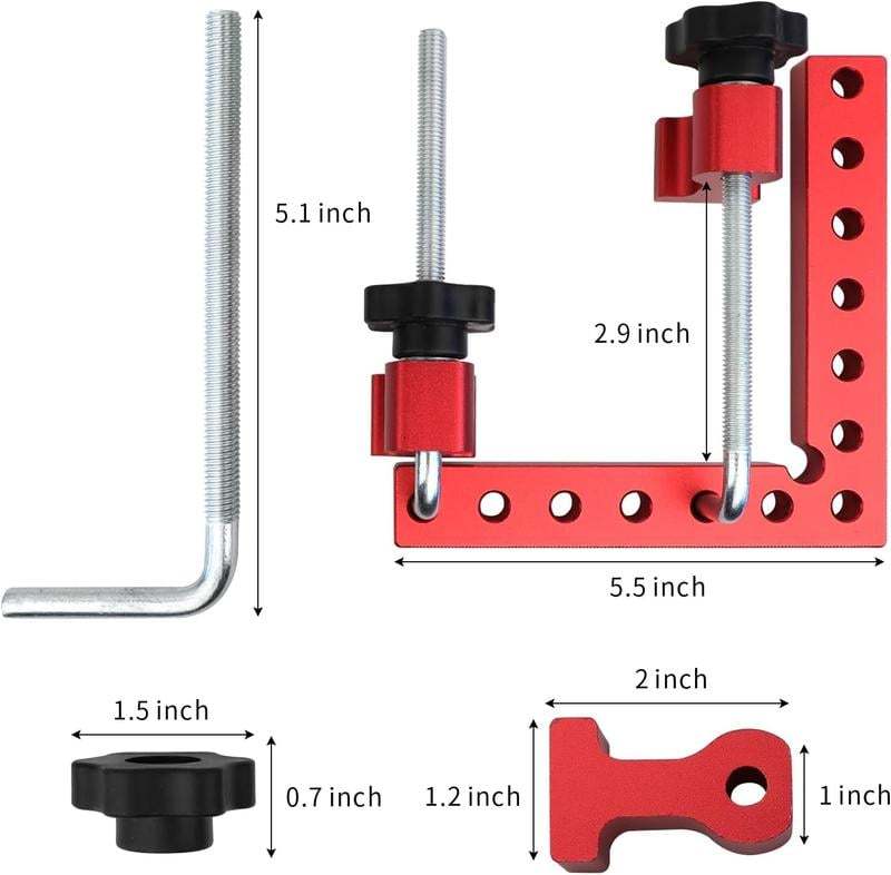Corner Clamp for Woodworking 90 Degree Right Angle Clamps