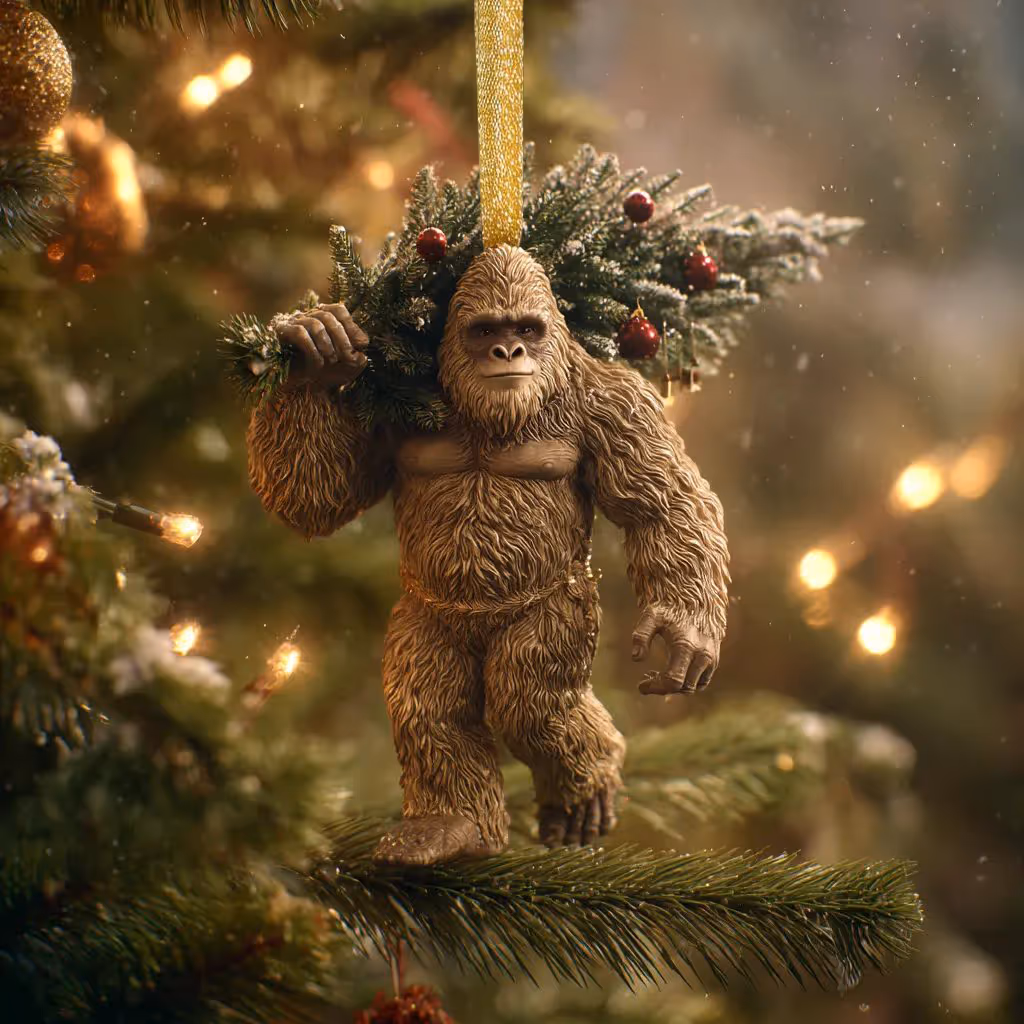 👣2026 Wildlife Wonders Collection Sasquatch Ornament🌟