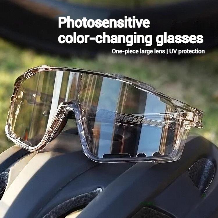 New Arrival: UV-Protective Sunglasses for Hiking & Cycling &mdash; Windproof, Changes color in response to UV intensity; the stronger the UV light, the deeper the color change.Sand-Resistant Sports Eyewear with Versatile, Stylish Photochromic Lenses