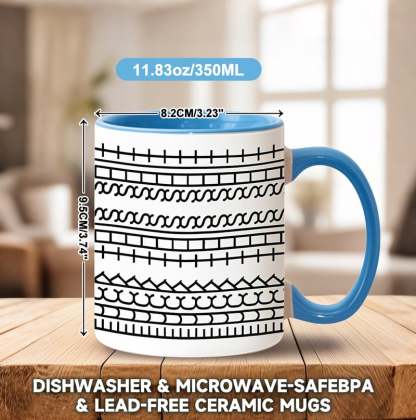 F**k This Shit Hidden Message Coffee Mug Unique Gift for Work Bestie