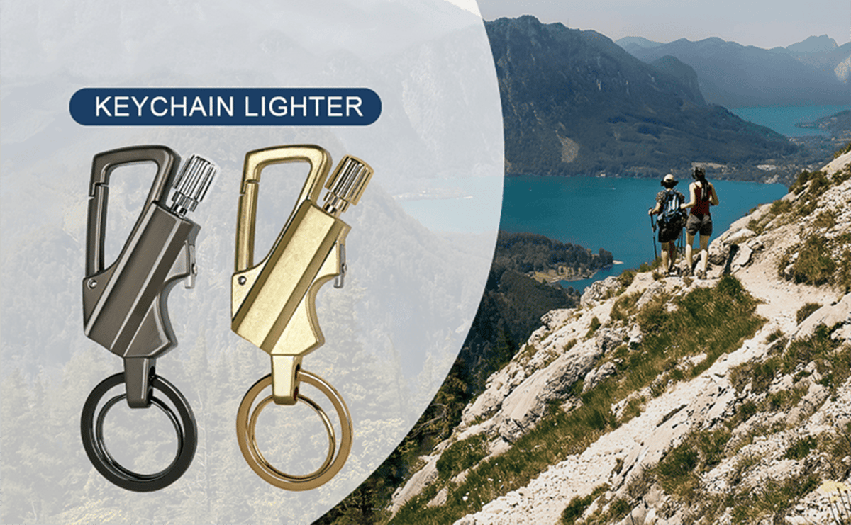 ✨Permanent Match Infinity Lighter with Multitool Keychain Bottle Opener