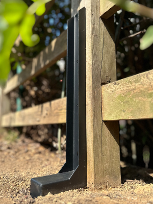 ArkSoldier Thickened Fence Post Anchor for Repairing Wooden Mailbox or Fence Post
