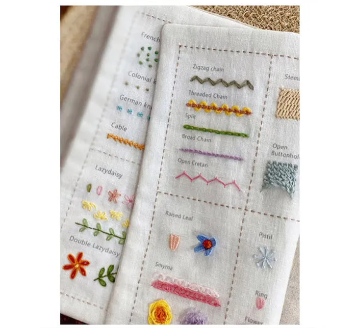 Stitch Book with 106 different stitches