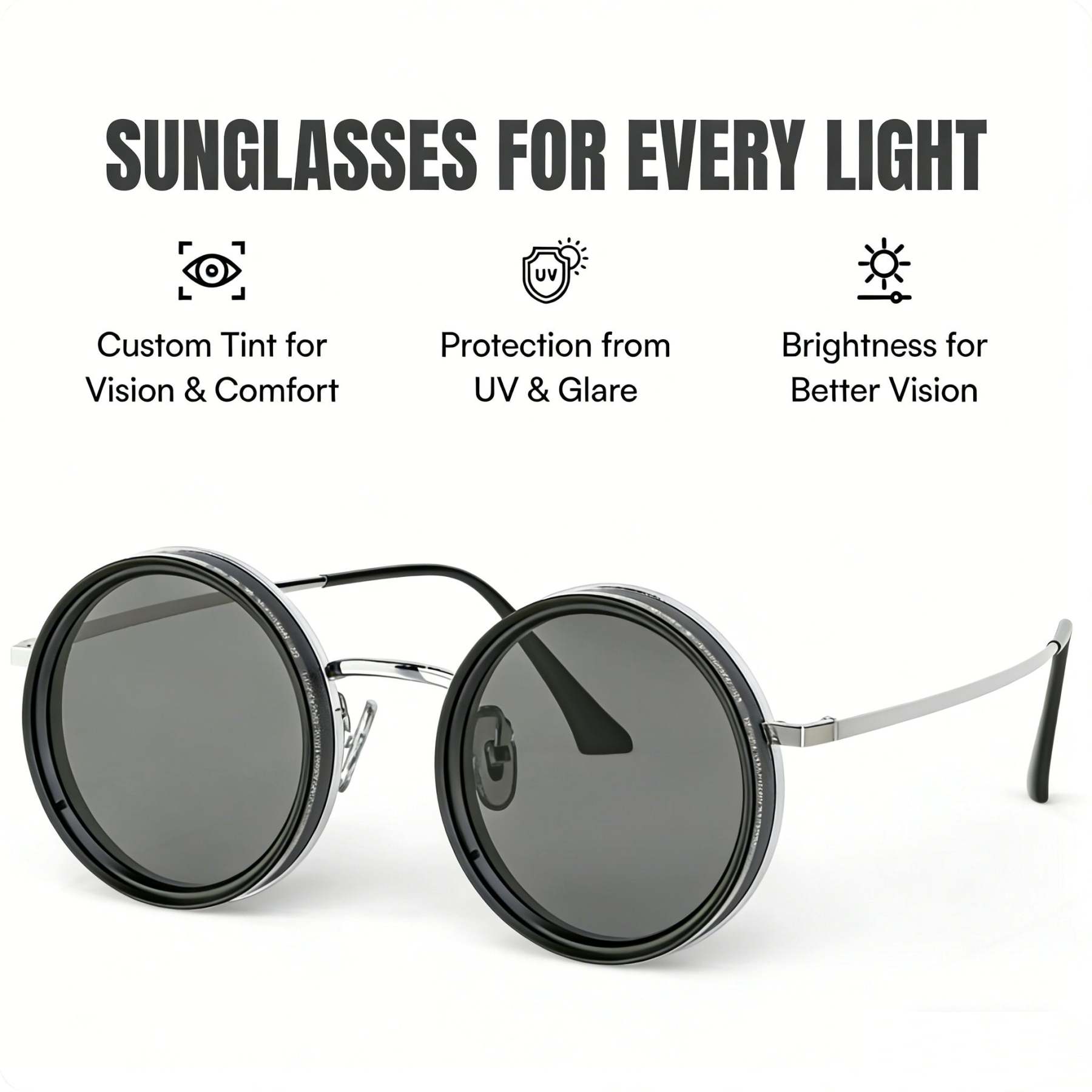 Adjustable Outdoor Travel Polarized Sunglasses