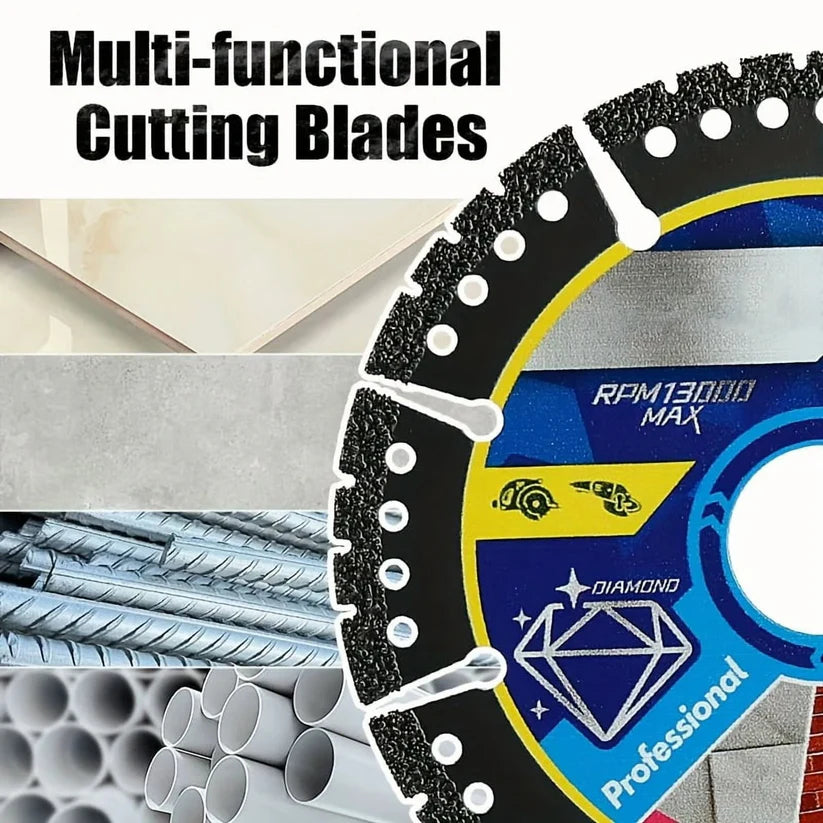 🛠️✨4.5" Multi-Material Diamond Blade - Zero Compromise, Max Durability