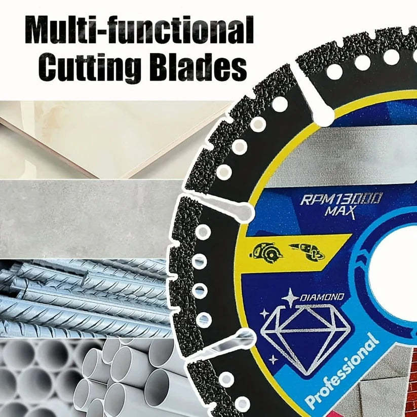 🛠️✨4.5" Multi-Material Diamond Blade - Zero Compromise, Max Durability