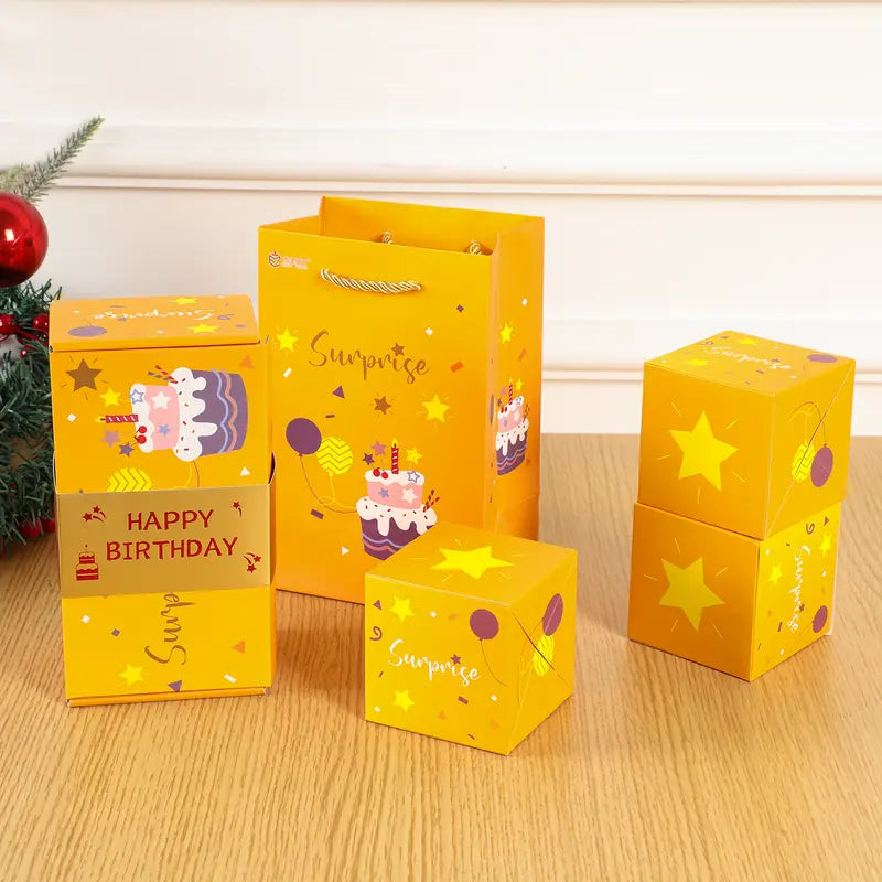 Surprise Pop-Up Gift Box for Graduation & Birthdays