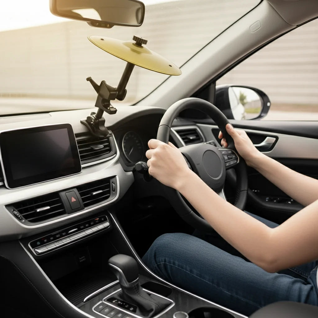 Mini Car Drum Cymbal - Groove on the Go!