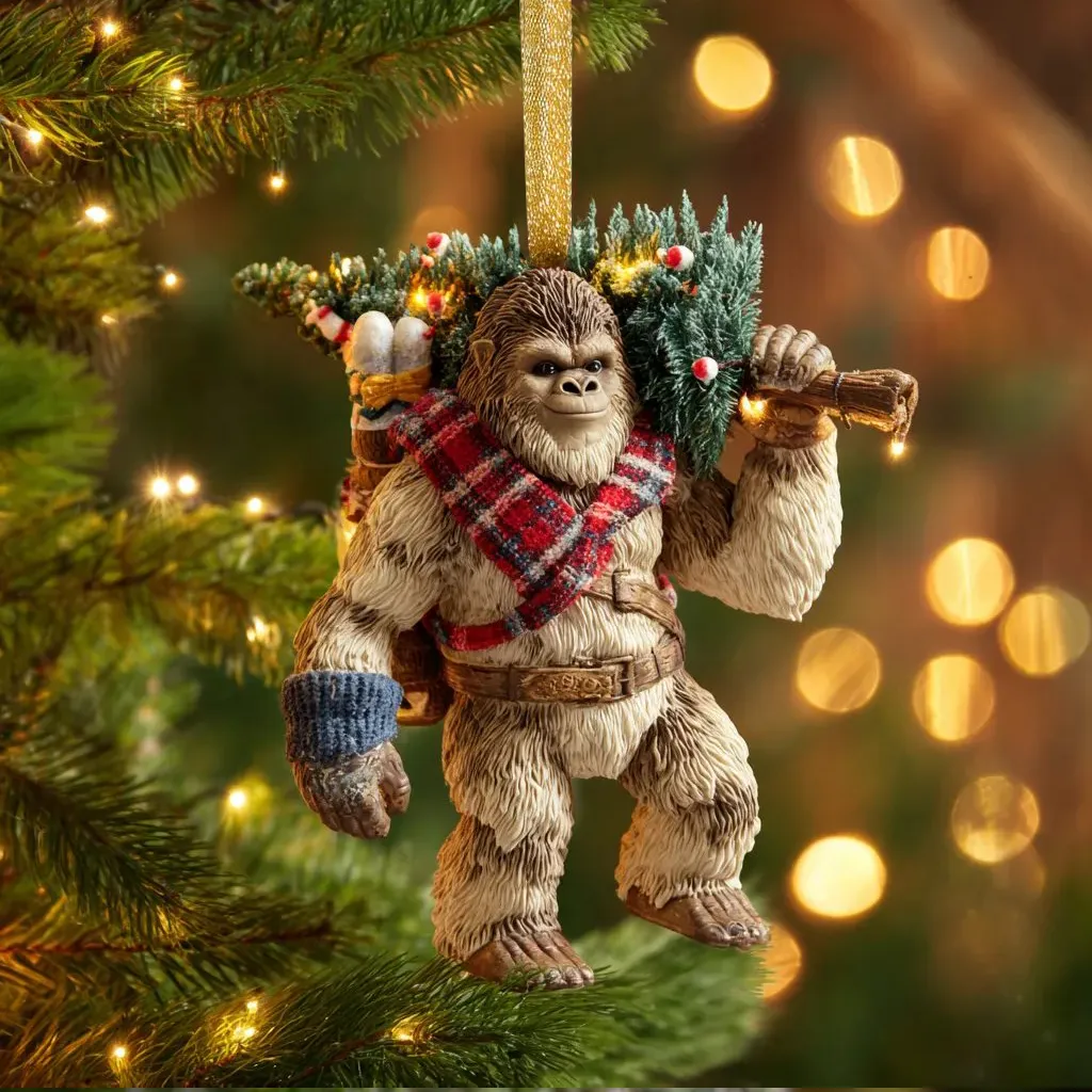 👣2026 Wildlife Wonders Collection Sasquatch Ornament🌟