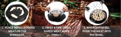 Chicken Shredder Large Chicken Breast Shredder Tool