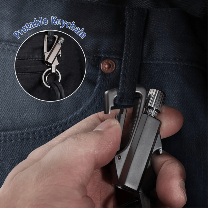 ✨Permanent Match Infinity Lighter with Multitool Keychain Bottle Opener