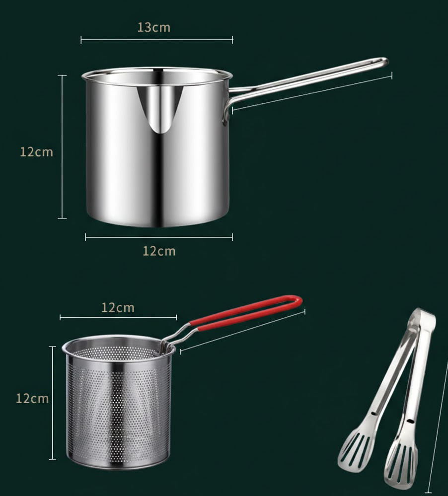 🎁Limited-time low price!🎁Household stainless steel fryer