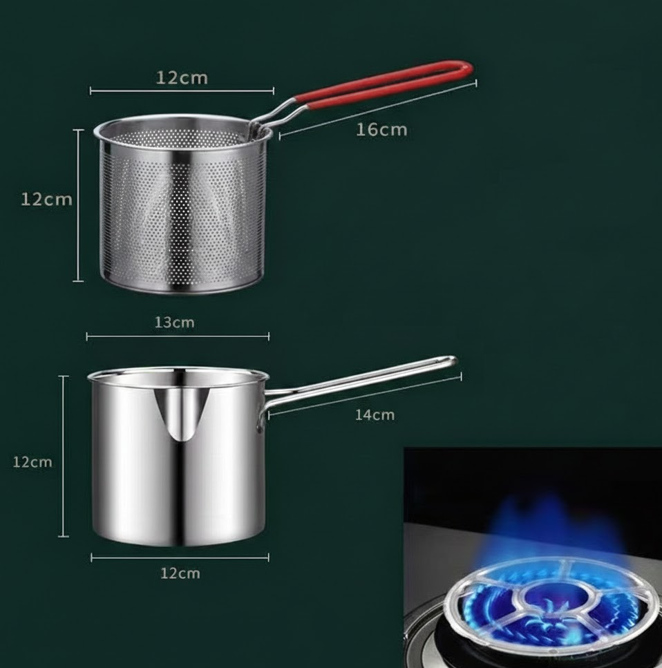 🎁Limited-time low price!🎁Household stainless steel fryer