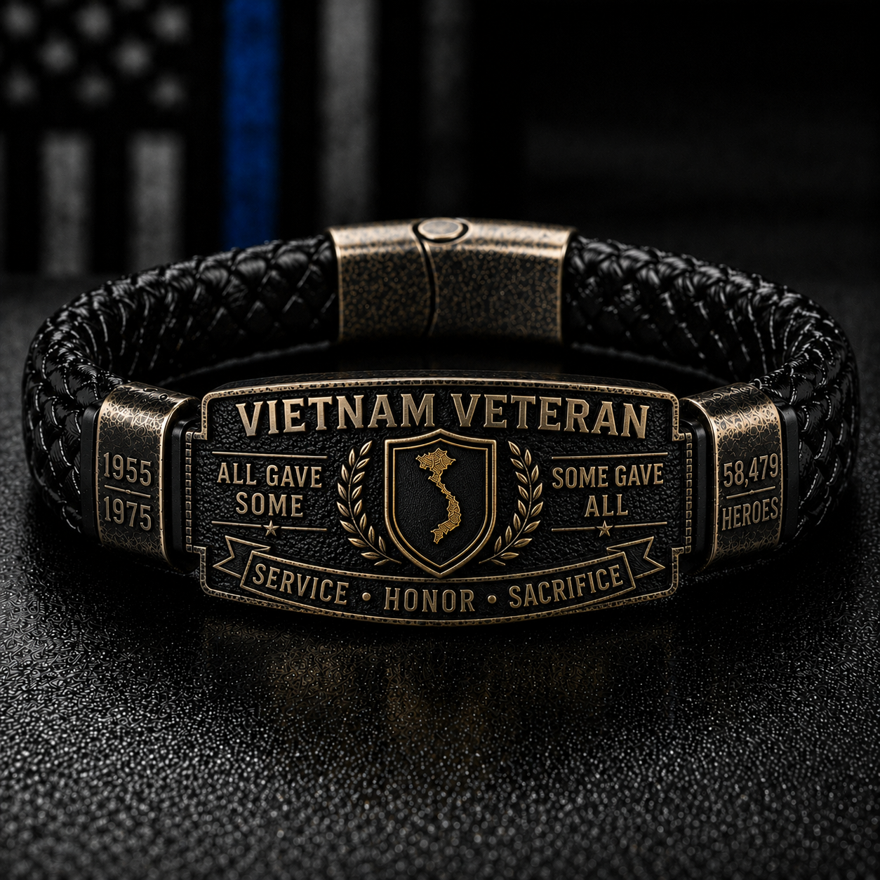🎖️ -Vietnam Veteran Honor Bracelet