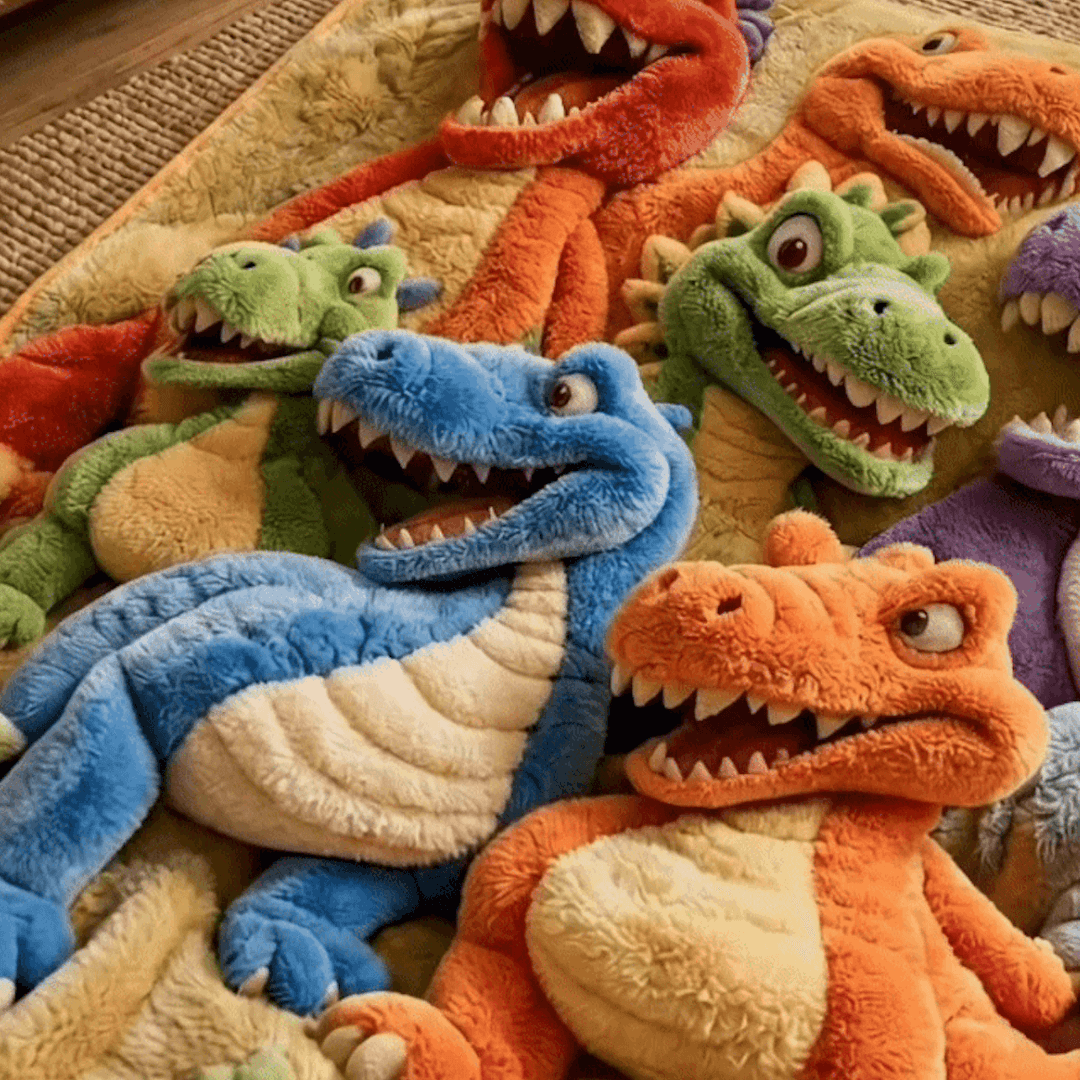 Dinosaur Flannel Blanket