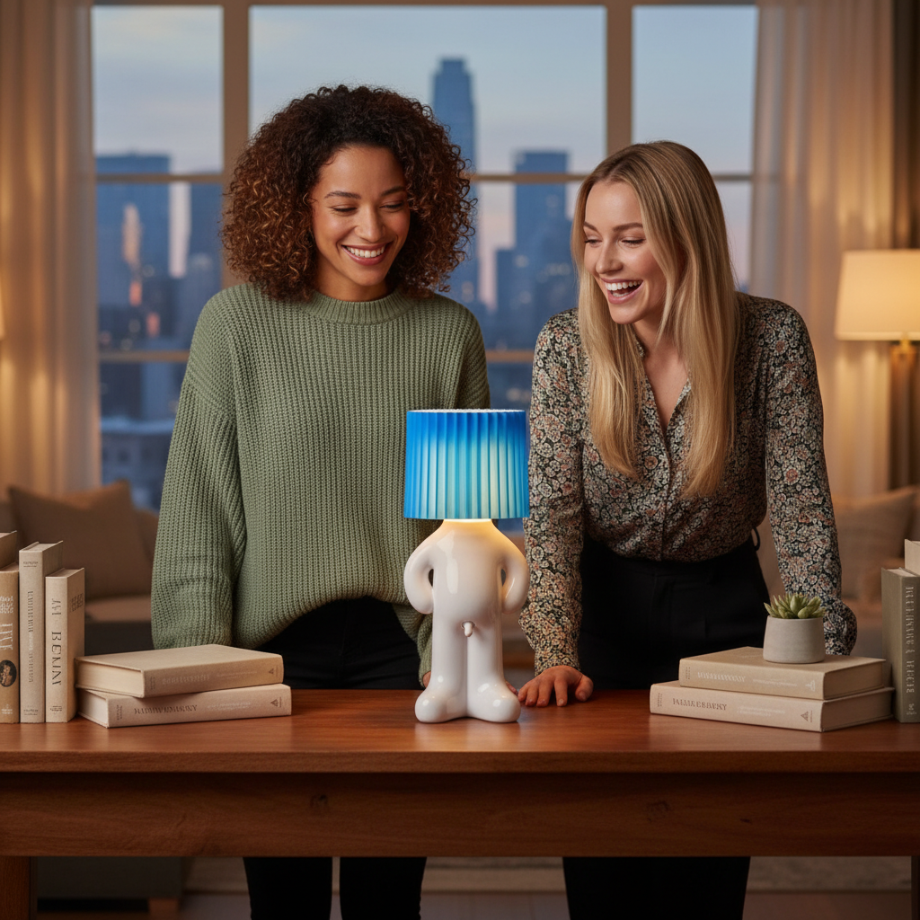 Larry Lamp For Decor