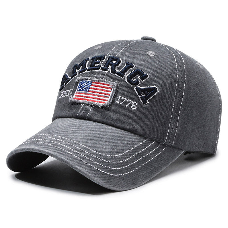 🦅Vintage American Flag Baseball Cap