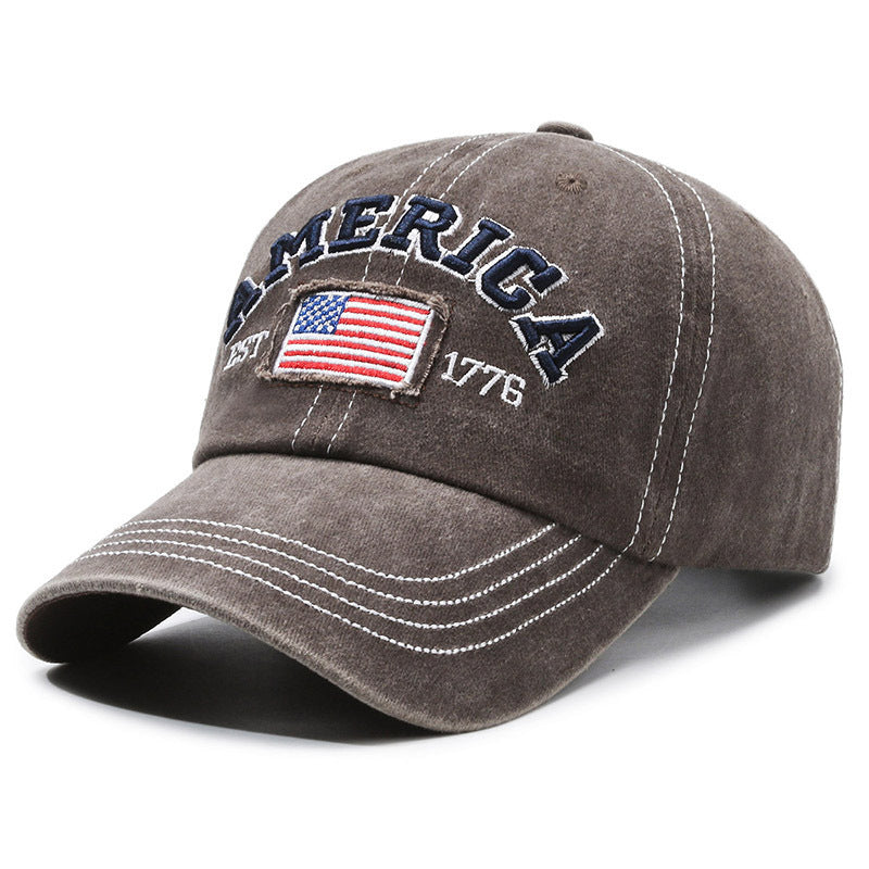 🦅Vintage American Flag Baseball Cap