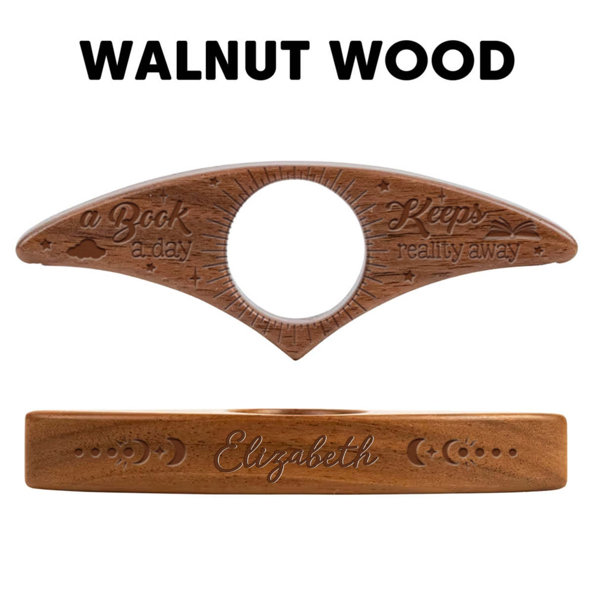 Book Lover - Personalized Custom Book Page Holder