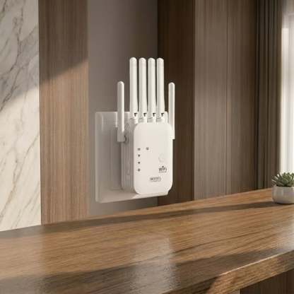 The Velocity Prime: 1200Mbps Ultra-Speed WiFi Repeater