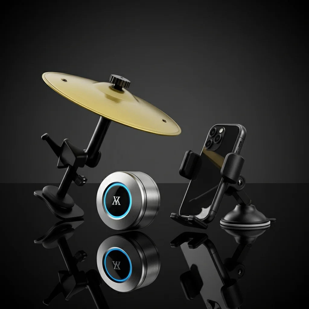 Mini Car Drum Cymbal - Groove on the Go!