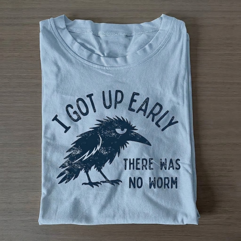 Vintage Grumpy Crow T-shirt