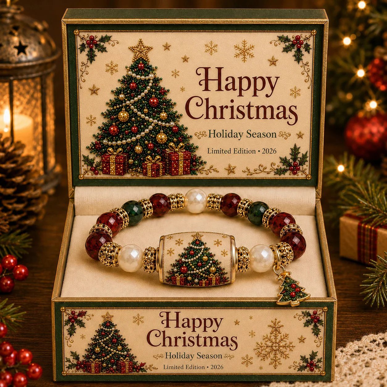 🎄 Christmas Magic Collection Bracelet — Limited Edition