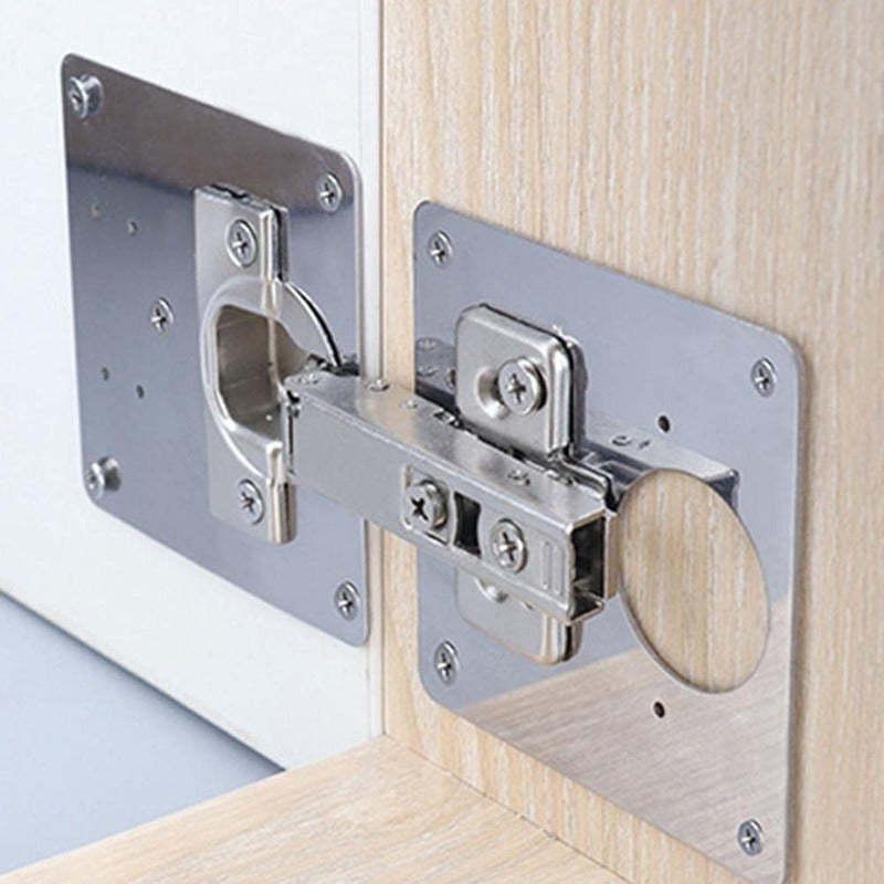 HingeSaver Stainless Steel Cabinet Hinge Repair Kit
