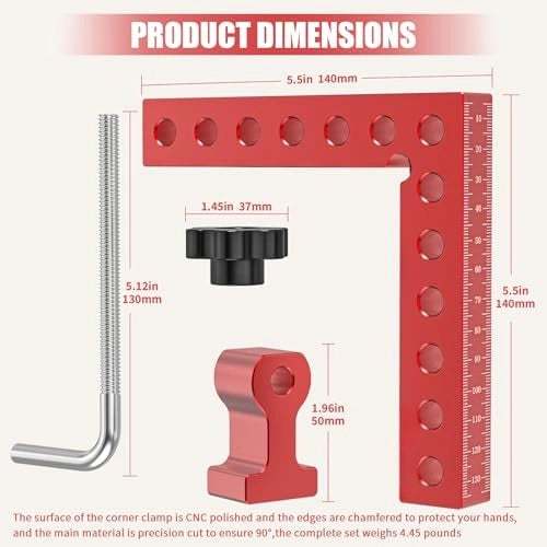 Corner Clamp for Woodworking 90 Degree Right Angle Clamps