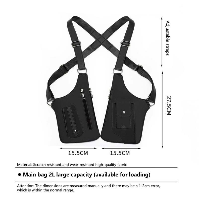 Double Shoulder Armpit Bag