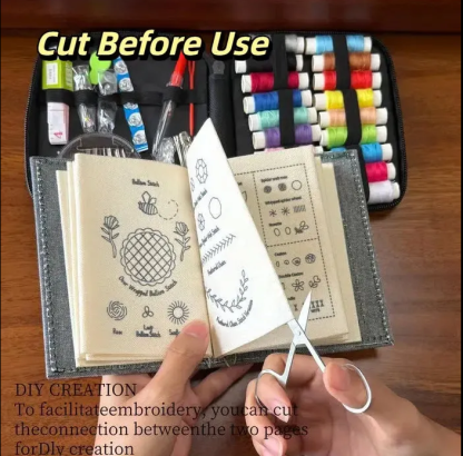 Stitch Book with 106 different stitches