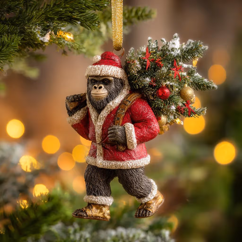 👣2026 Wildlife Wonders Collection Sasquatch Ornament🌟
