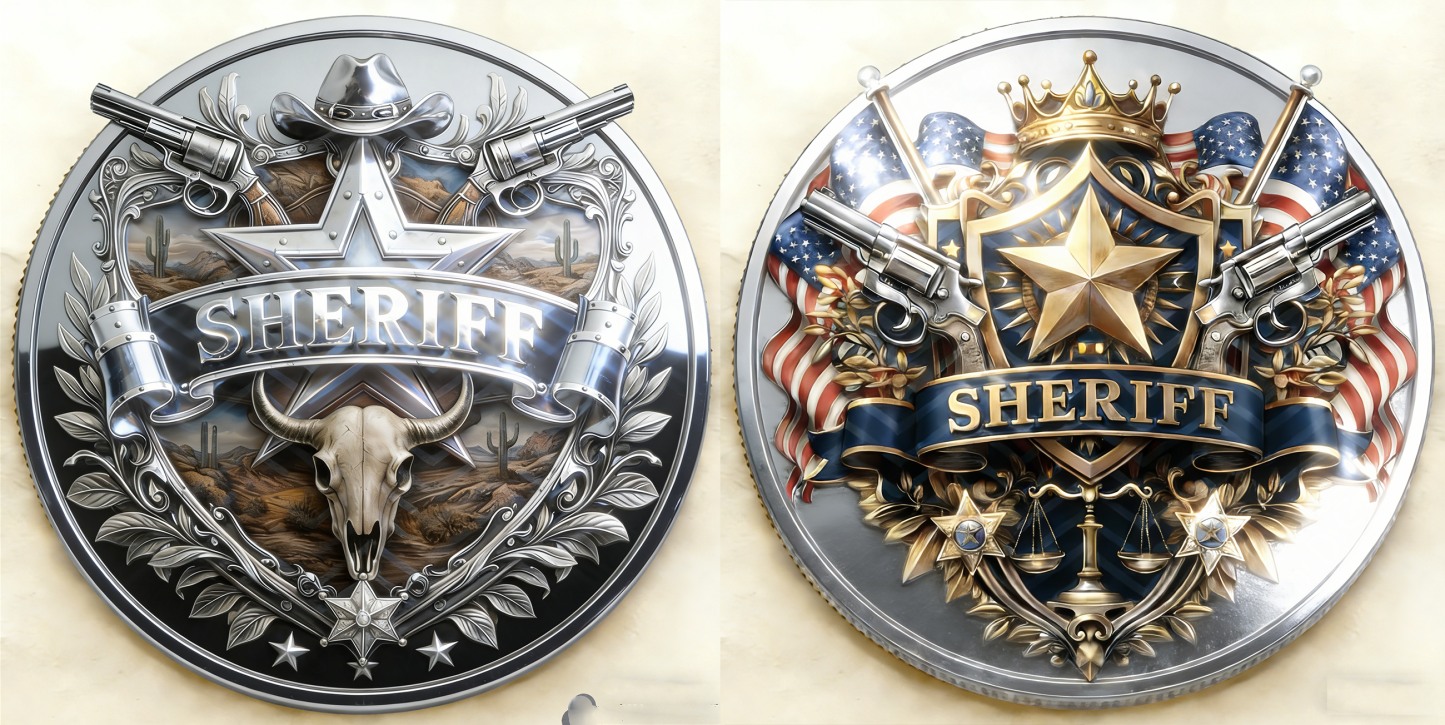 🔥NEW YEAR 60% OFF SALE🎉SHERIFF • WESTERN LAW COIN