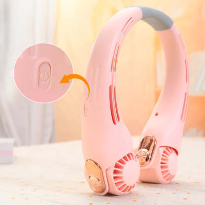 🔥Summer Sale: Portable Air Conditioner for On-the-Go🌪️Low-Noise Portable Neck Fan