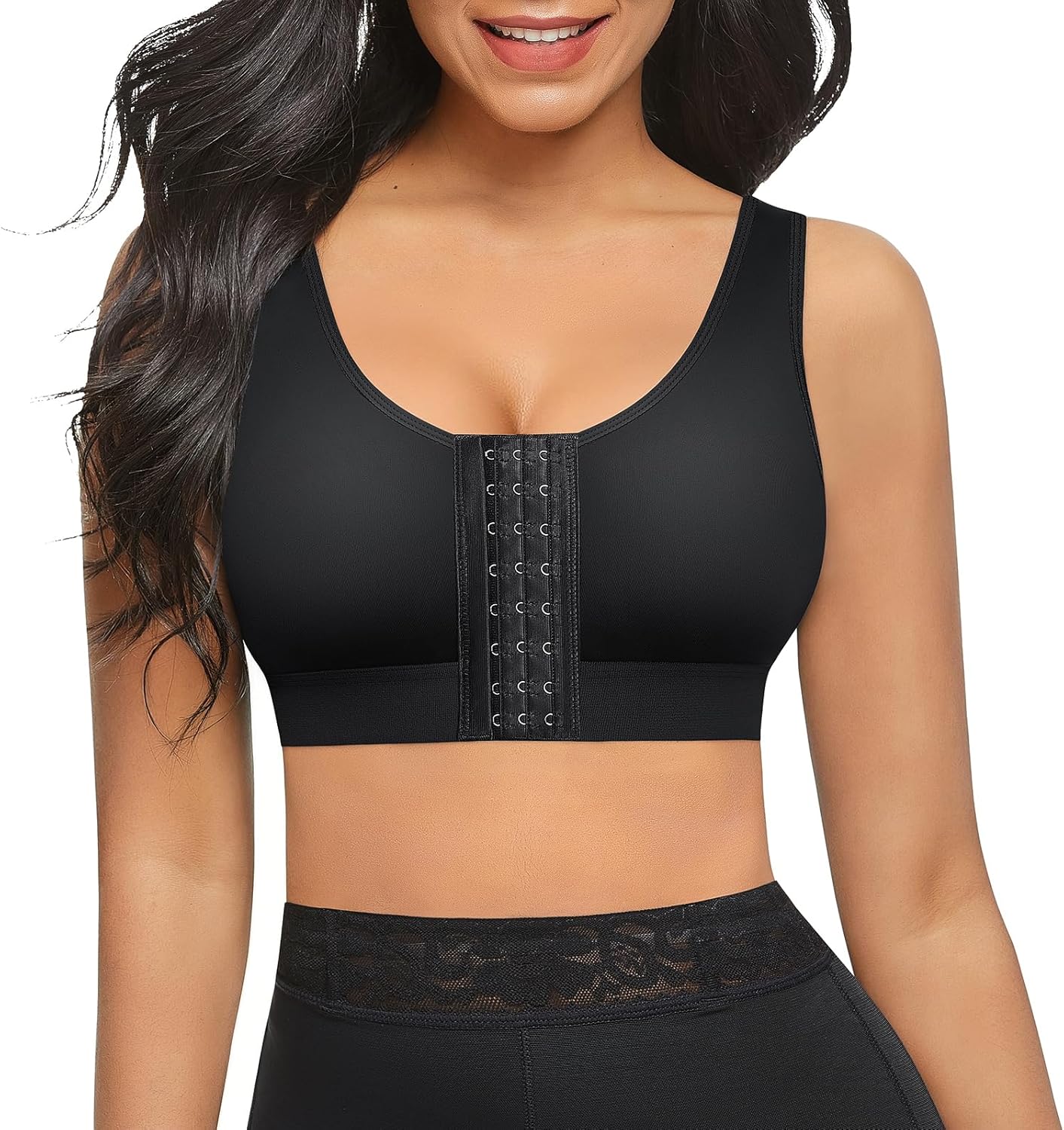 Front Closure Bra Tank Shapewear